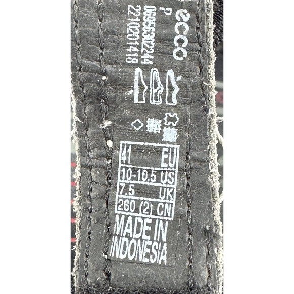 ECCO Sandal‎ Offroad Yucatan Slingback Beige Gray Leather Woman's 41 US 10-10.5 - Picture 15 of 15